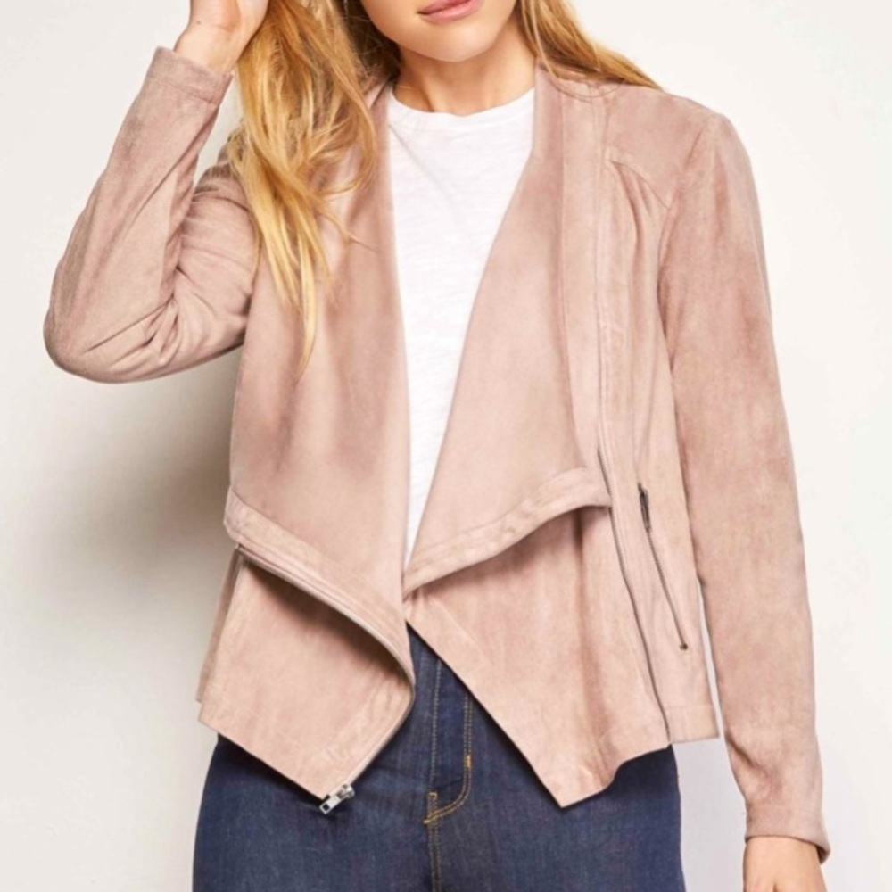 HOLT FAUX-SUEDE JACKET